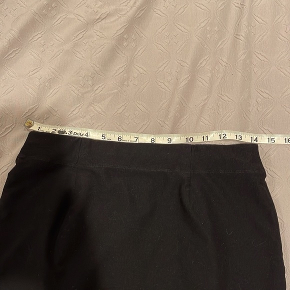 Eileen Fisher Black Mini Skirt Size Petite M - Picture 8 of 8